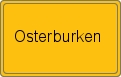 Ortsschild von Osterburken