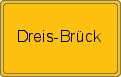 Ortsschild von Dreis-Brück