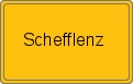 Ortsschild von Schefflenz