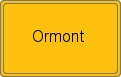 Ortsschild von Ormont