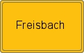 Ortsschild von Freisbach