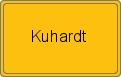 Ortsschild von Kuhardt