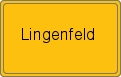 Ortsschild von Lingenfeld