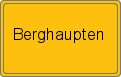 Ortsschild von Berghaupten