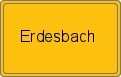 Ortsschild von Erdesbach