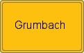 Ortsschild von Grumbach
