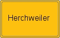 Ortsschild von Herchweiler