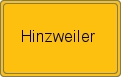 Ortsschild von Hinzweiler