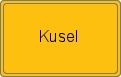 Ortsschild von Kusel