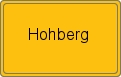 Ortsschild von Hohberg
