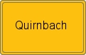 Ortsschild von Quirnbach