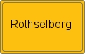 Ortsschild von Rothselberg