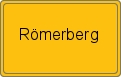 Ortsschild von Römerberg