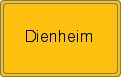 Ortsschild Dienheim