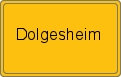 Ortsschild Dolgesheim