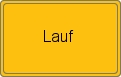 Ortsschild von Lauf