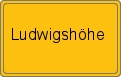 Ortsschild Ludwigshöhe