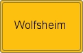 Ortsschild Wolfsheim