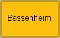 Ortsschild von Bassenheim