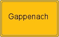 Ortsschild von Gappenach