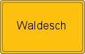 Ortsschild von Waldesch