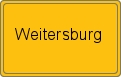 Ortsschild von Weitersburg