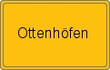 Ortsschild von Ottenhöfen