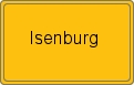 Ortsschild von Isenburg
