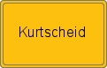 Ortsschild von Kurtscheid