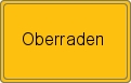 Ortsschild von Oberraden