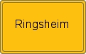 Ortsschild von Ringsheim