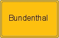 Ortsschild von Bundenthal