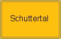 Ortsschild von Schuttertal