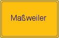 Ortsschild von Maßweiler