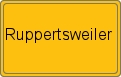 Ortsschild von Ruppertsweiler