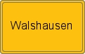 Ortsschild von Walshausen