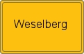 Ortsschild von Weselberg