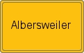 Ortsschild von Albersweiler