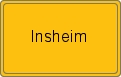 Ortsschild von Insheim