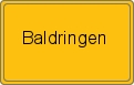 Ortsschild von Baldringen