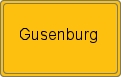 Ortsschild von Gusenburg
