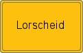 Ortsschild von Lorscheid