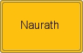 Ortsschild von Naurath