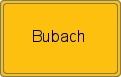 Ortsschild von Bubach