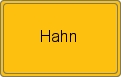 Ortsschild von Hahn