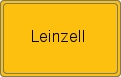 Ortsschild von Leinzell