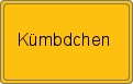 Ortsschild von Kümbdchen