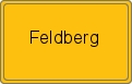 Ortsschild von Feldberg