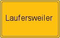 Ortsschild von Laufersweiler