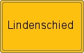 Ortsschild von Lindenschied